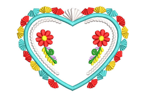 Flower Heart Embroidery Review for Apparel Projects