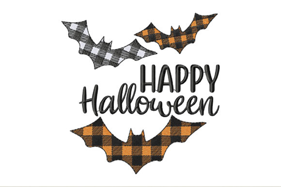 Happy Halloween with Plaid Bats Review