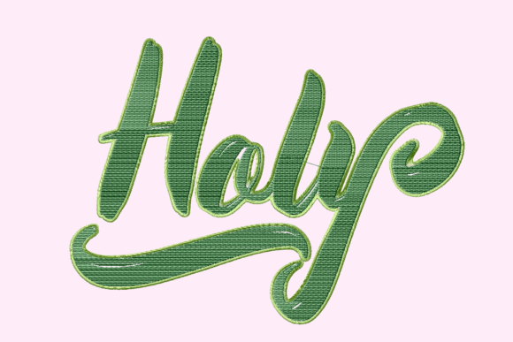 Holy Lettering