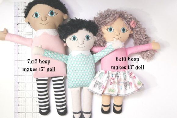 ITH Rag Doll Prudence Review for Craft Fair Products