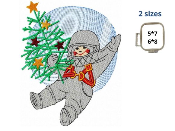 Space Christmas Embroidery Review